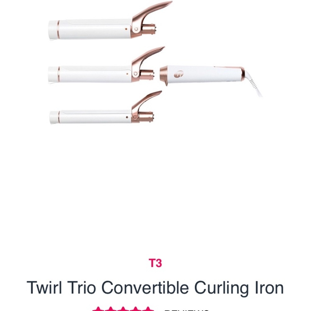 🛑LAST CHANCE🛑 T3 Twirl trio curling iron